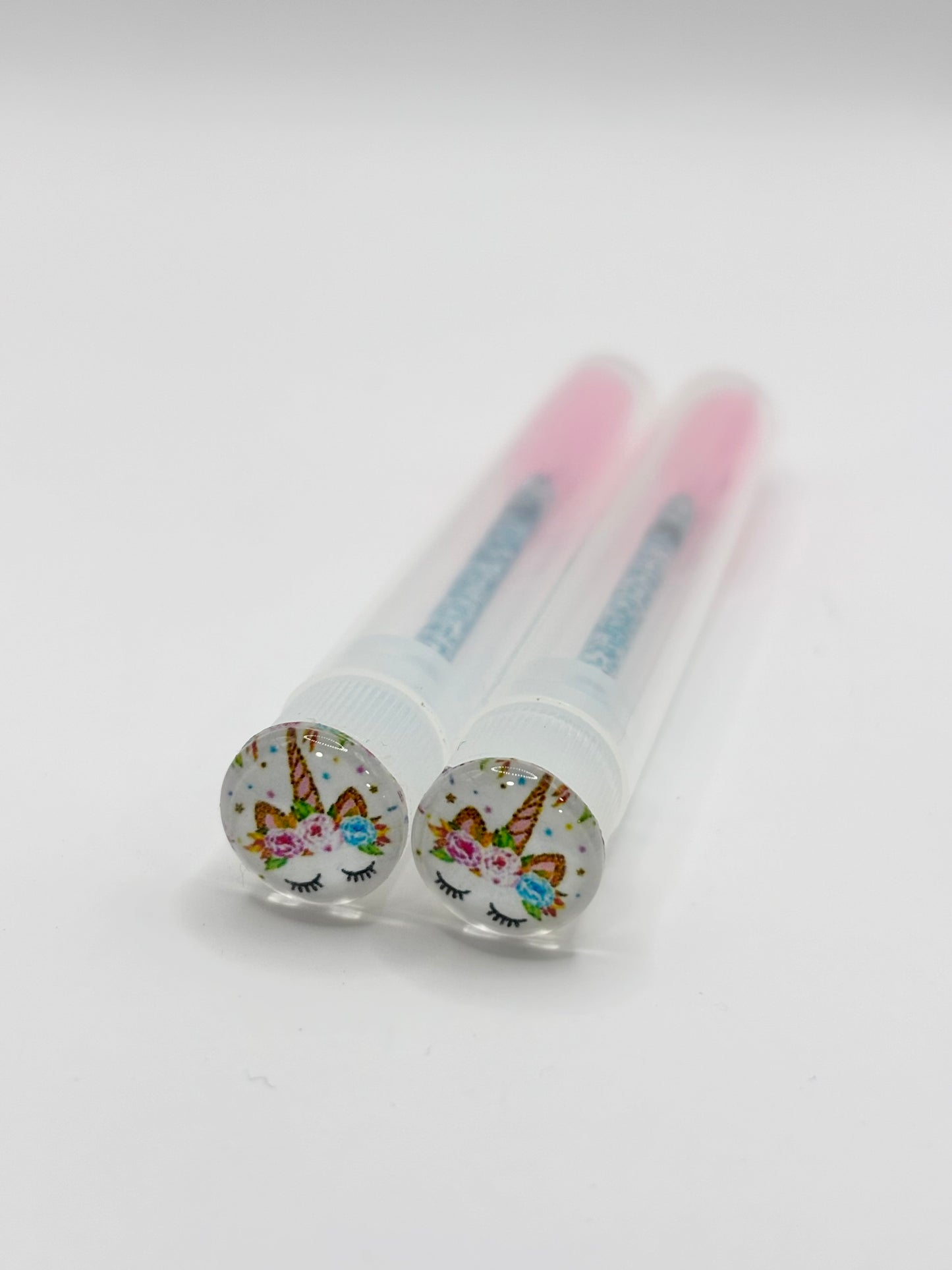 Lash Extension Spoolie Brush with Cover / Price for 1 - unicorns