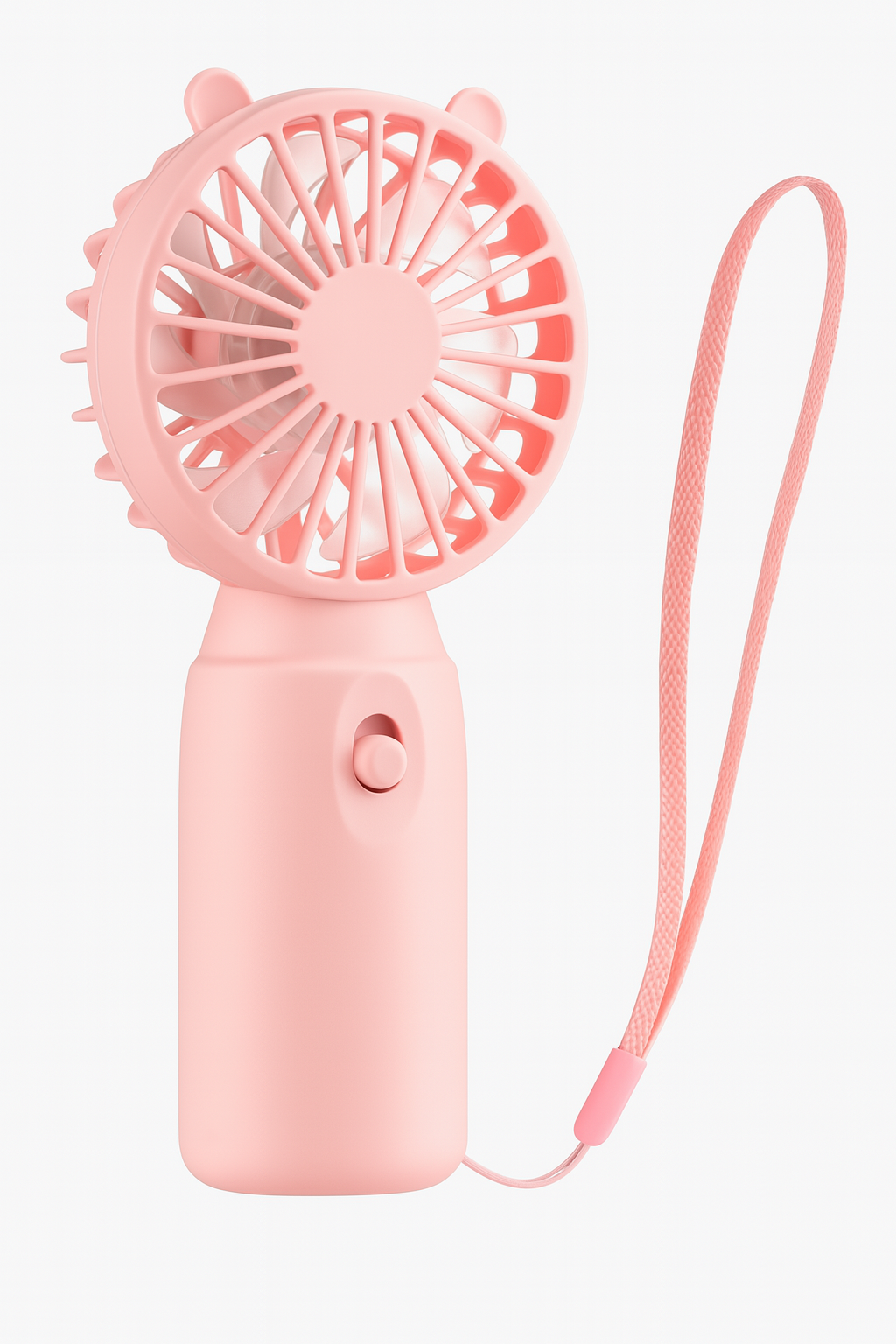 Pink Mini Fan With ears , battery operated