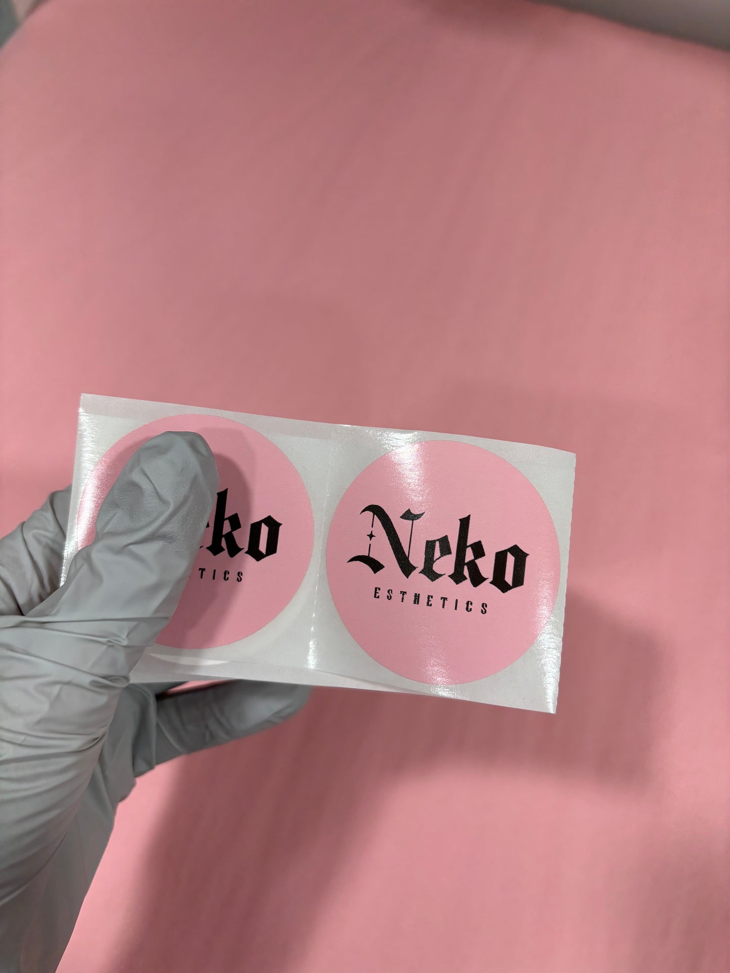 2” Round Custom Logo or Image Sticker — Priced Per Label