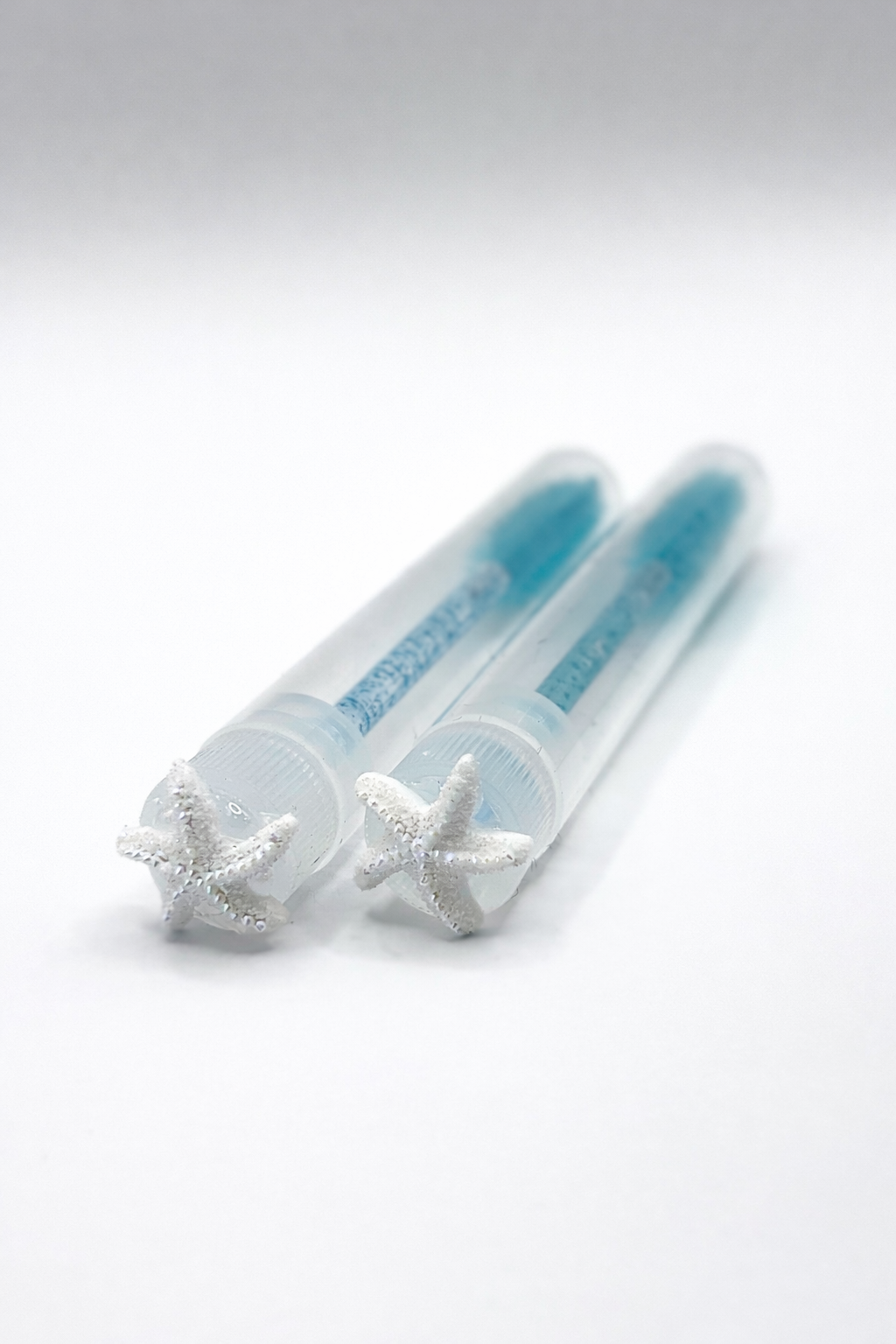 Lash Extension Spoolie Brush with Cover / Price for 1 - starfish