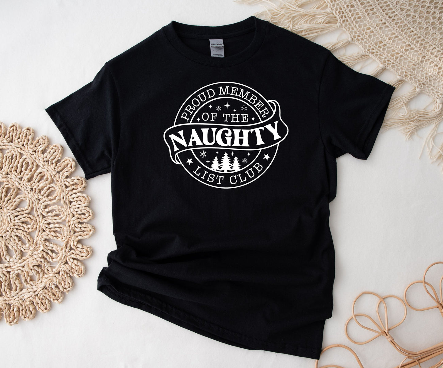 SWEATSHIRT or T-SHIRT- Proud member of the naughty list club