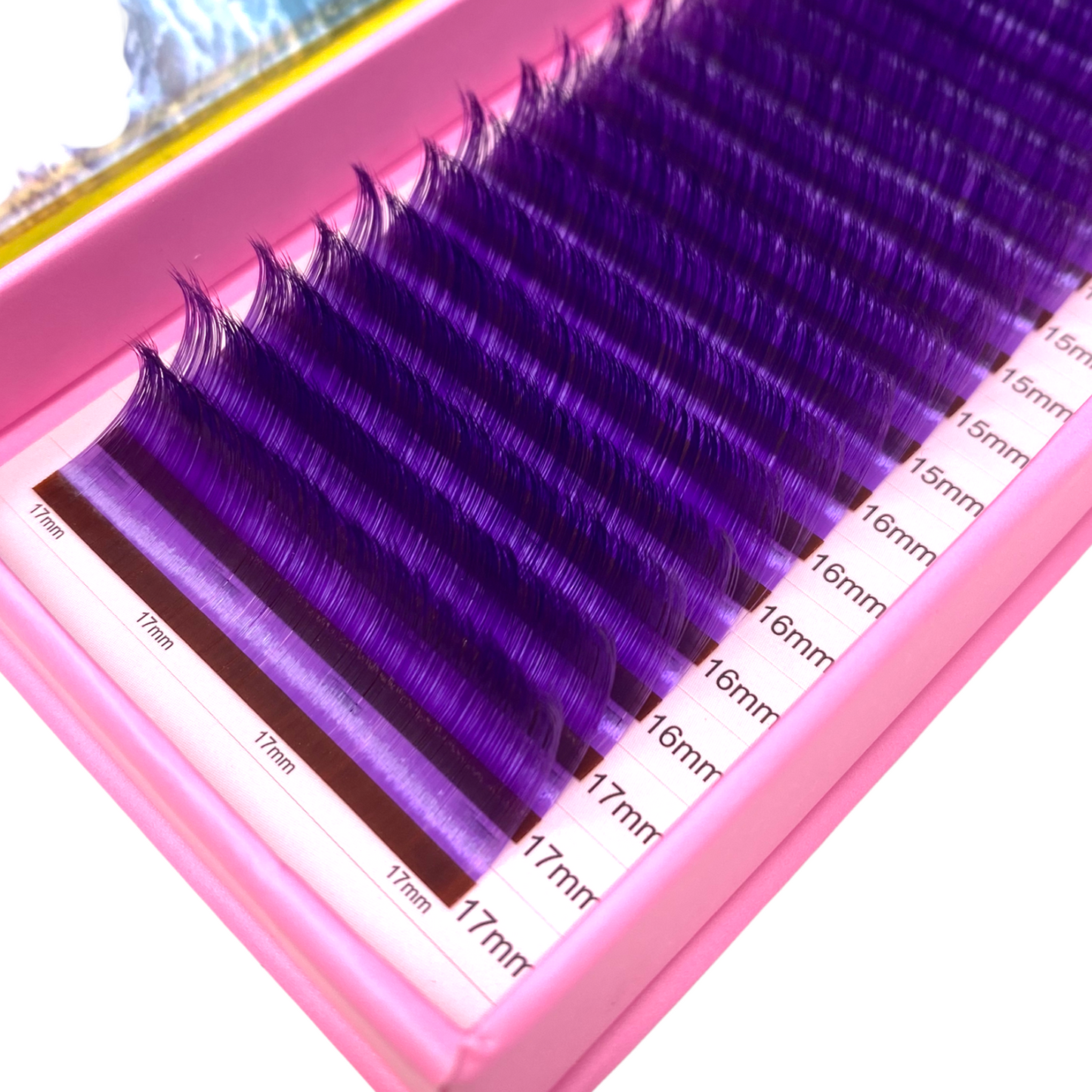 PURPLE MIXED LASH TRAY 0.05 MM