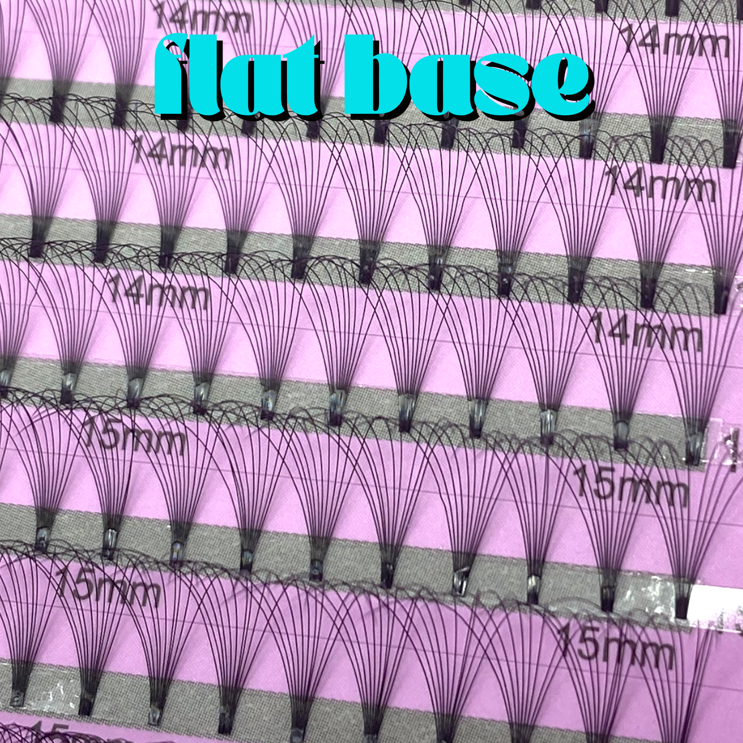 MIXED LENGTH - PREMADE FANS 10D 0.05 D CURL