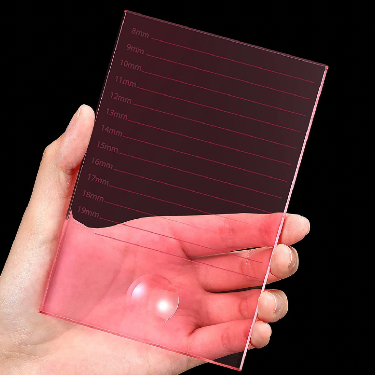 Large Rectangle Glare Lash Tile