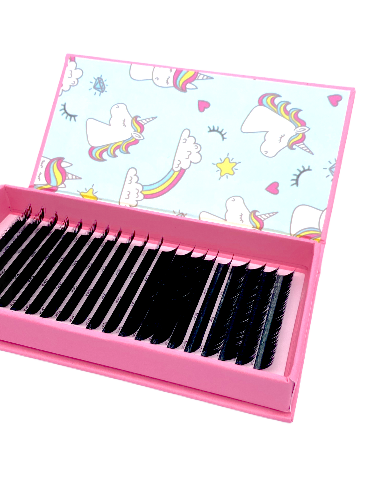 M CURL- 0.07 MIXED LENGTH VOLUME LASH TRAYS 8-15 MM