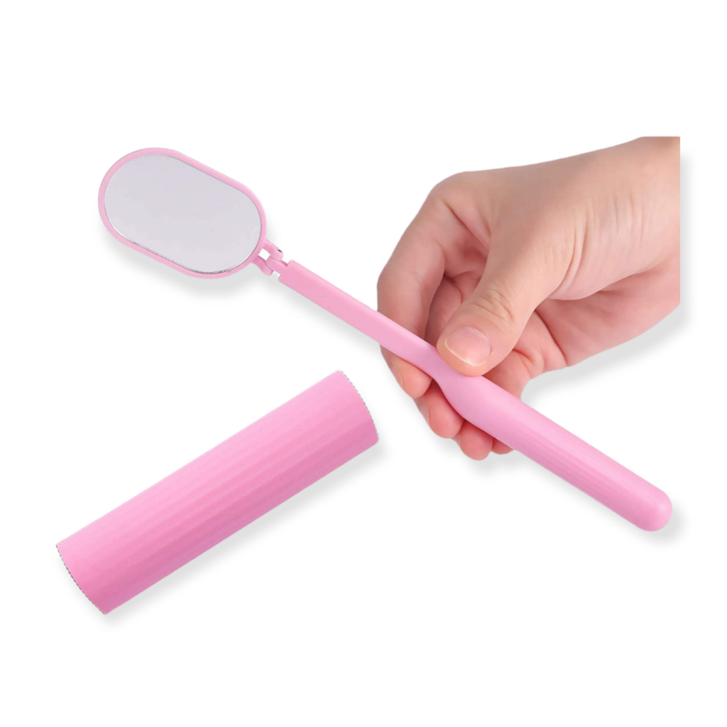 FOLDABLE LASH MIRROR - PINK
