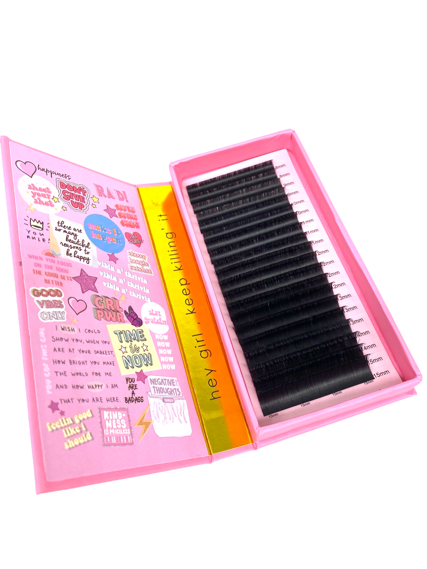 0.15 BANDEJAS DE PESTAÑAS MIXTAS DE PESTAÑAS PLANAS