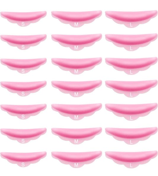 Pink lash lift rods ( 1 pair)
