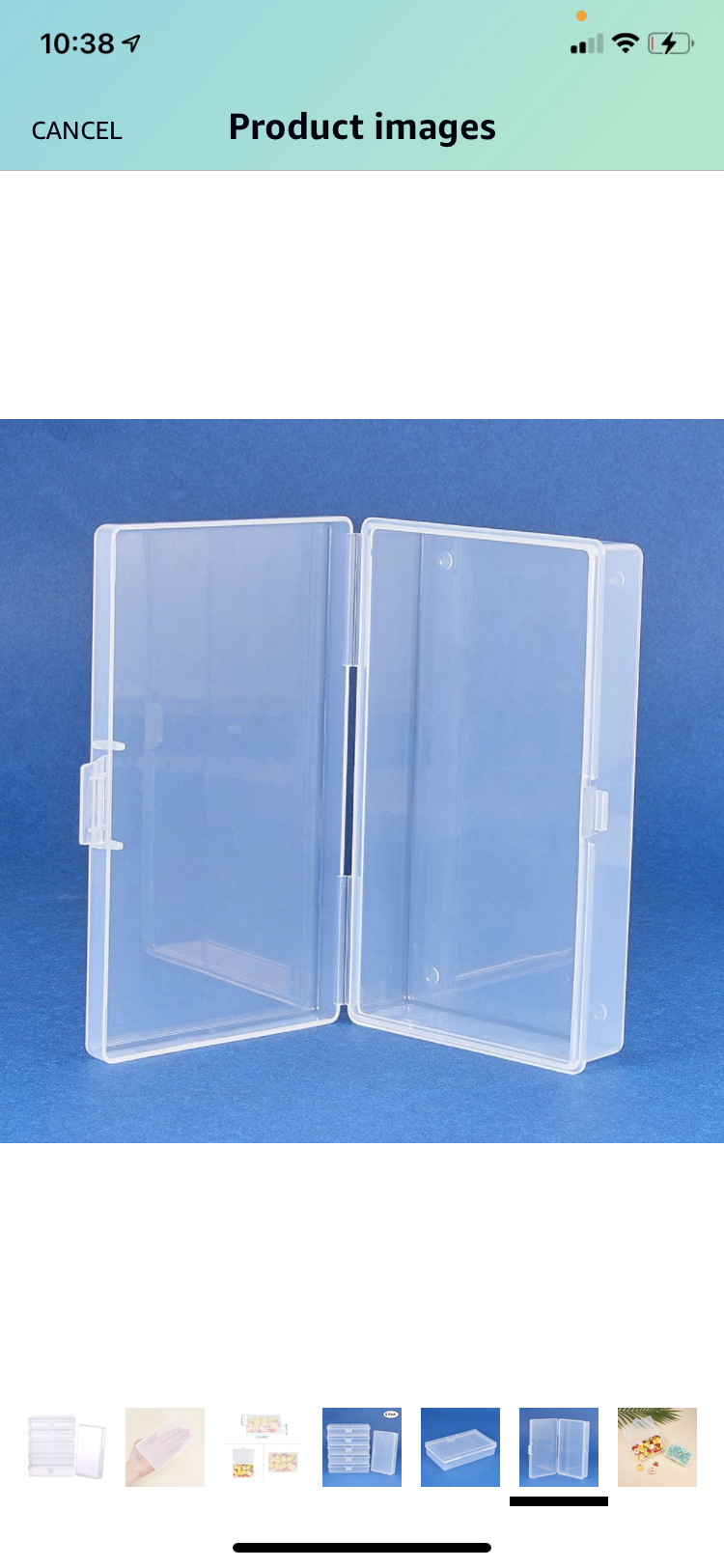 Small Tile Storage Container