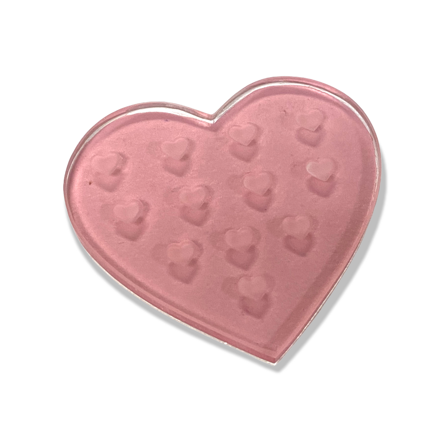 Heart Glass Glue Tray