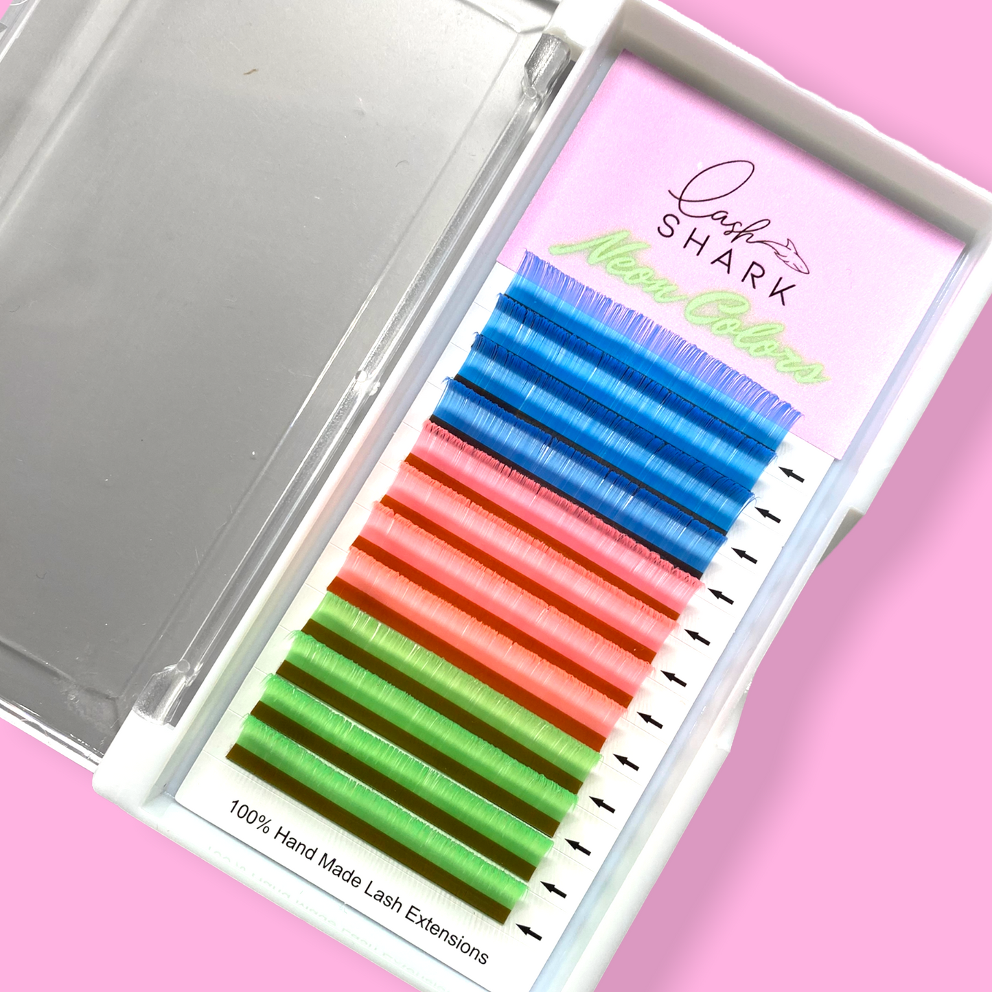 COLORED NEON TRAY - 0.07 14 MM D CURL