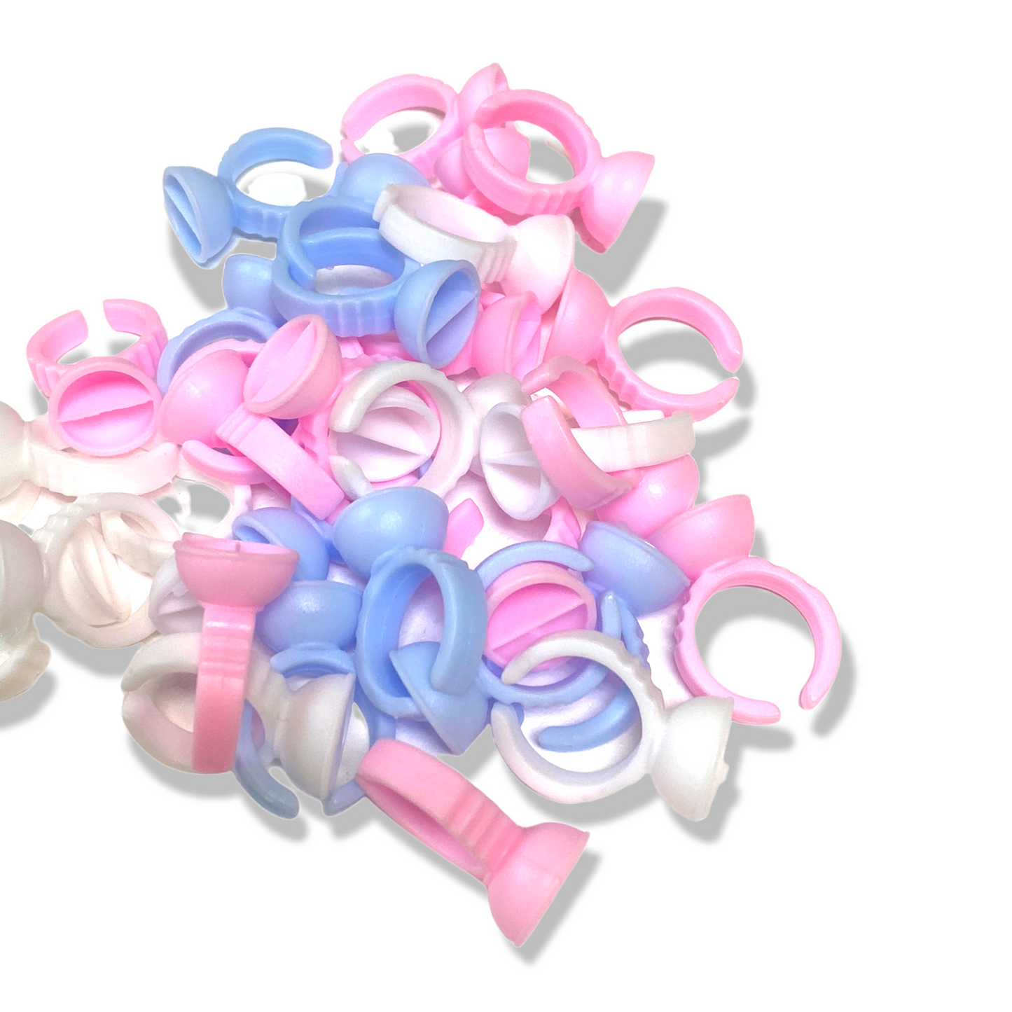 Regular Mixed Color Disposable Glue Rings