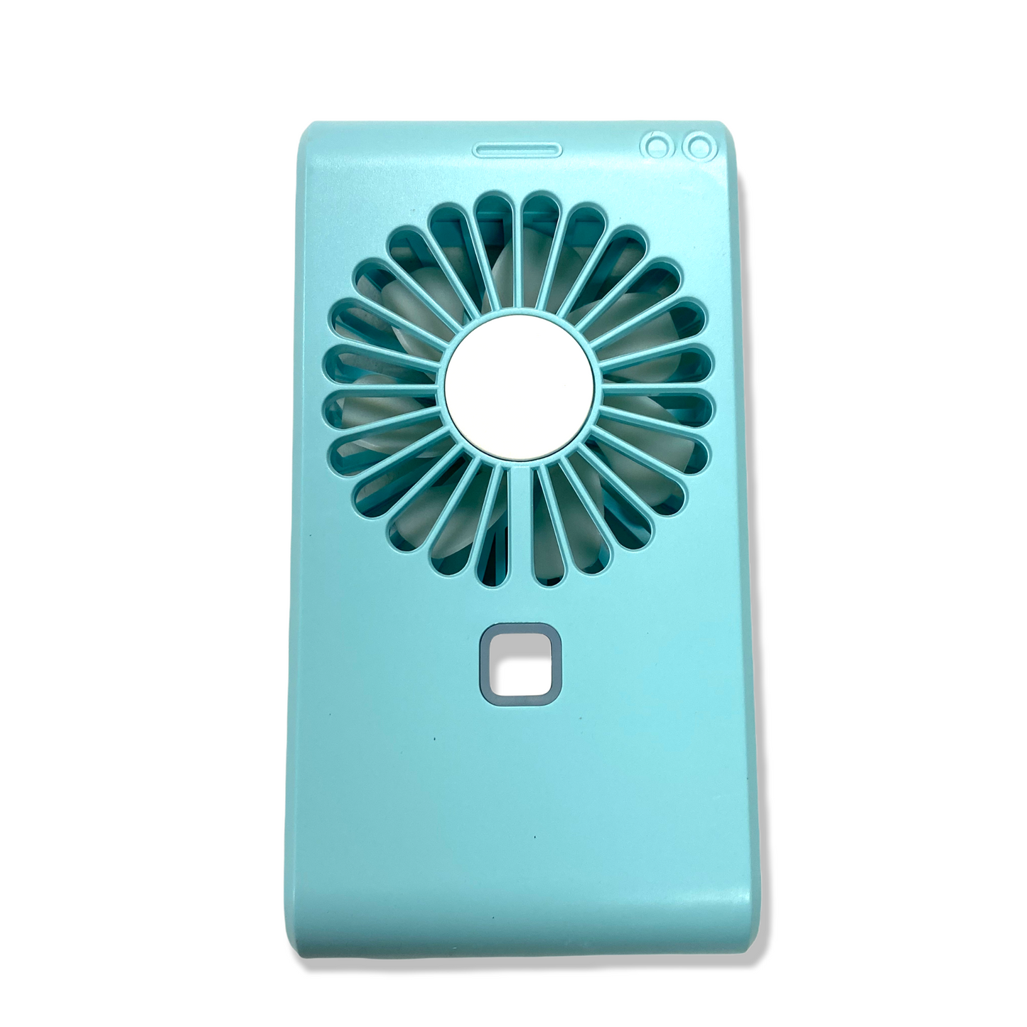 LIGHT BLUE RECTANGLE MINI FAN