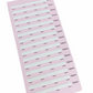 SMALL SIZE PROMADE TRAY REFILL CARD/ FITS IN LASH TRAY BOX