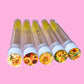 Sunflower Glitter Eyelash Wands with Cover
