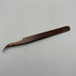 Fiber Tip tweezers - ombré coffee & cream
