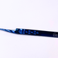Fiber Tip tweezers - blue, black & rose gold