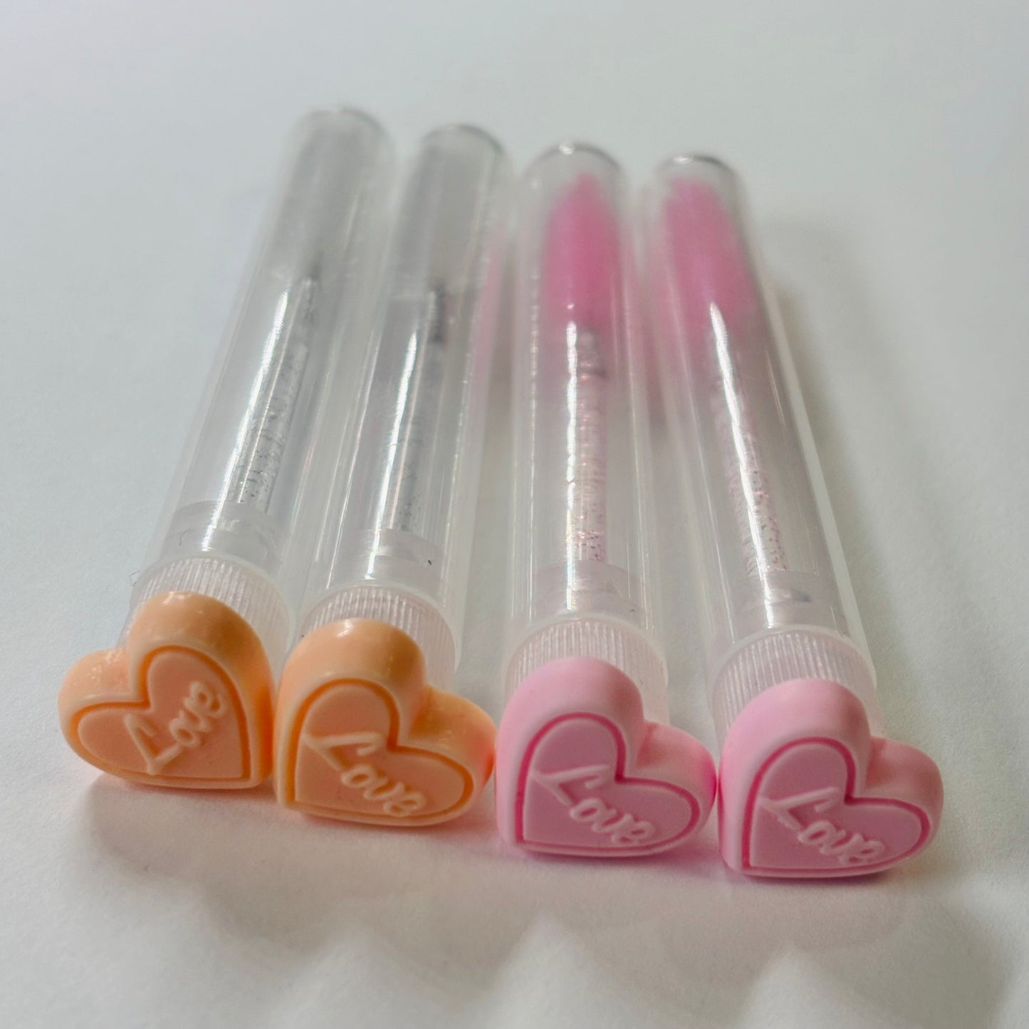 Lash Extension Spoolie Brush with Cover  / Price for 1-  Love