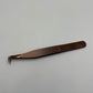 Fiber Tip tweezers - ombré coffee & cream