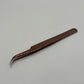 Fiber Tip tweezers - rose gold