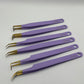 Fiber Tip tweezers - Lilac