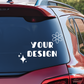 Vinyl decal  - Fully customizable/ image/ text