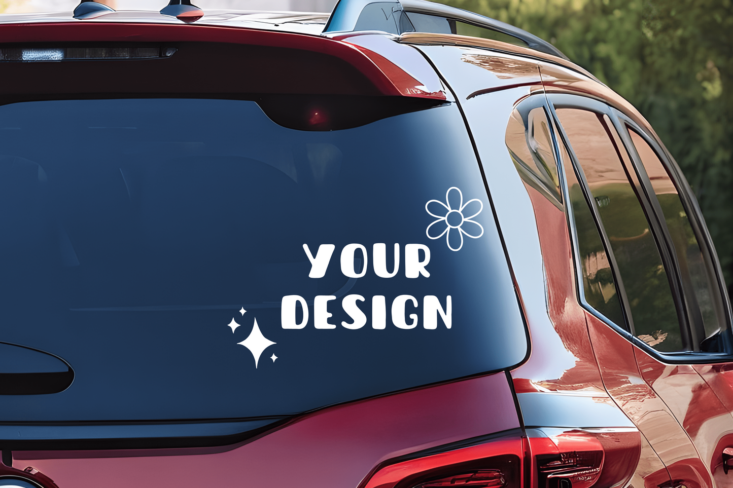 Vinyl decal  - Fully customizable/ image/ text
