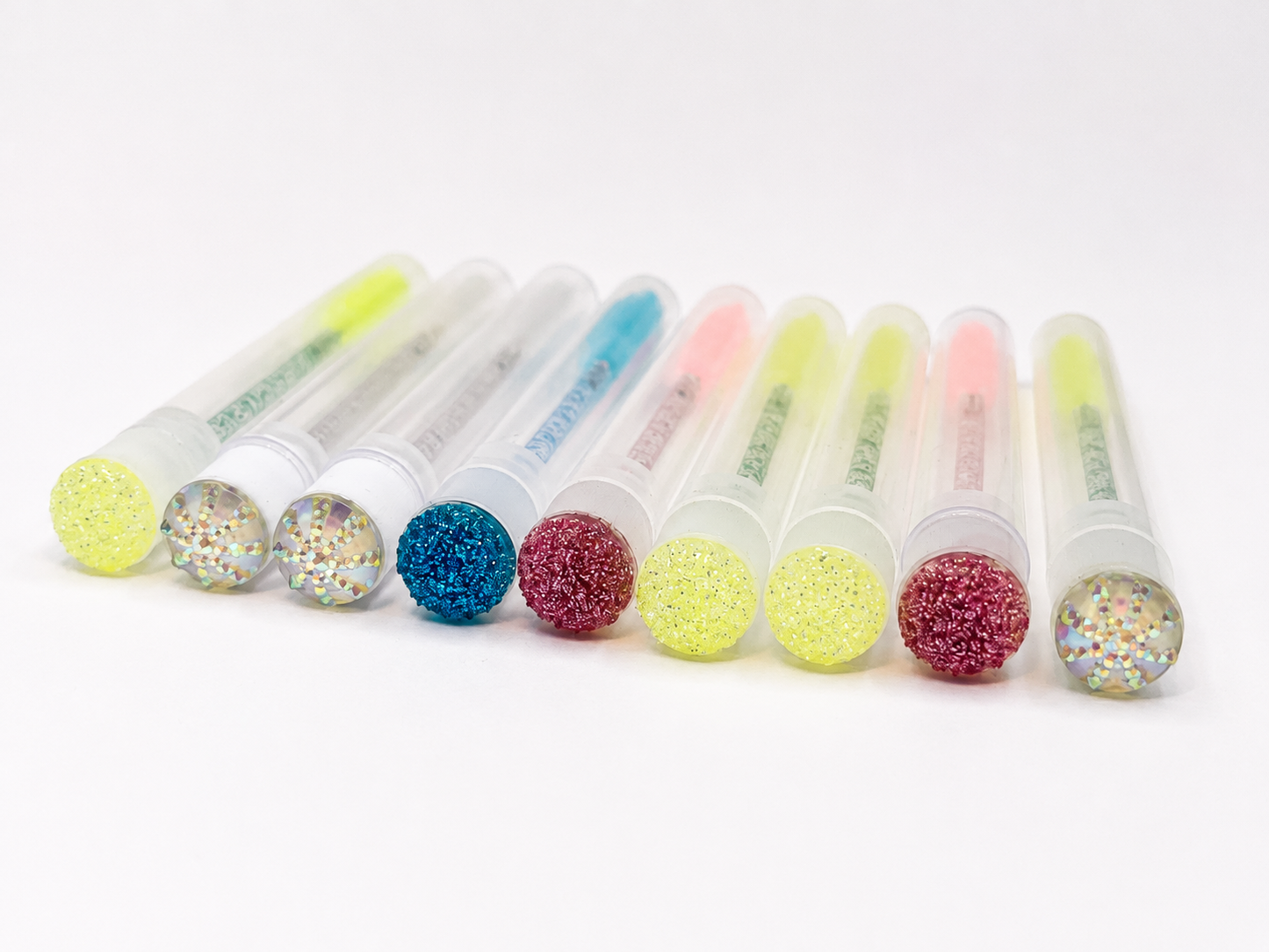 Glitter Lash Wands with cover / pack of 10