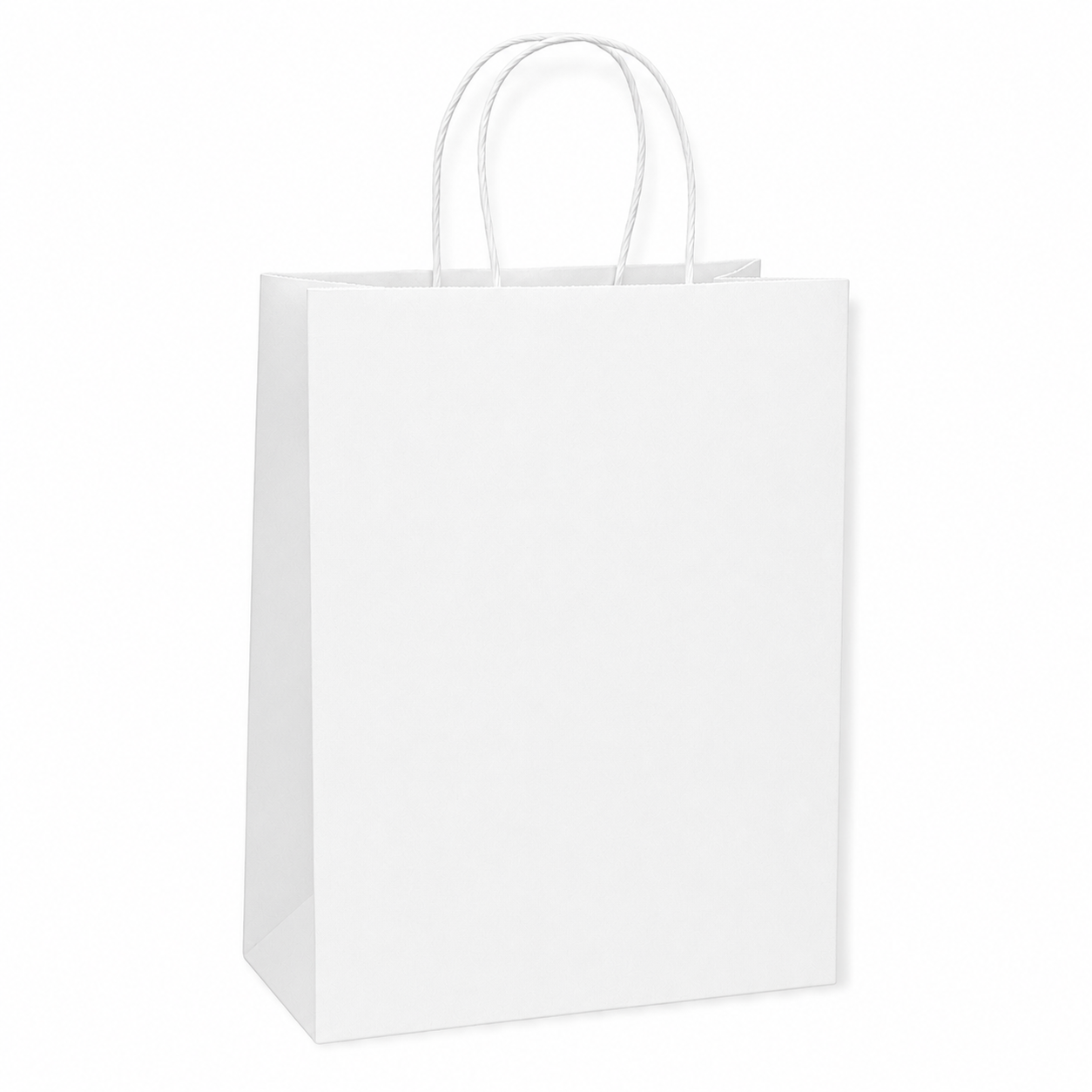 Kraft Shopping Bags , 10x5x13", pack of 5