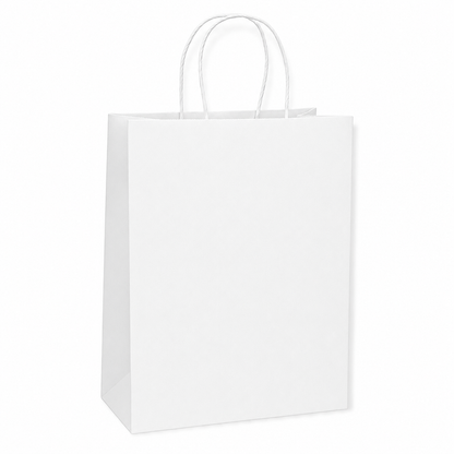 Kraft Shopping Bags , 10x5x13", pack of 5