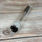 Lash Extension Spoolie Brush with Cover / Price for 1 - glitter spiders