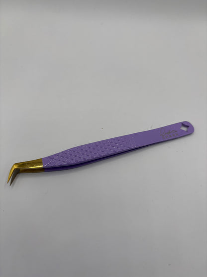 Fiber Tip tweezers - Lilac