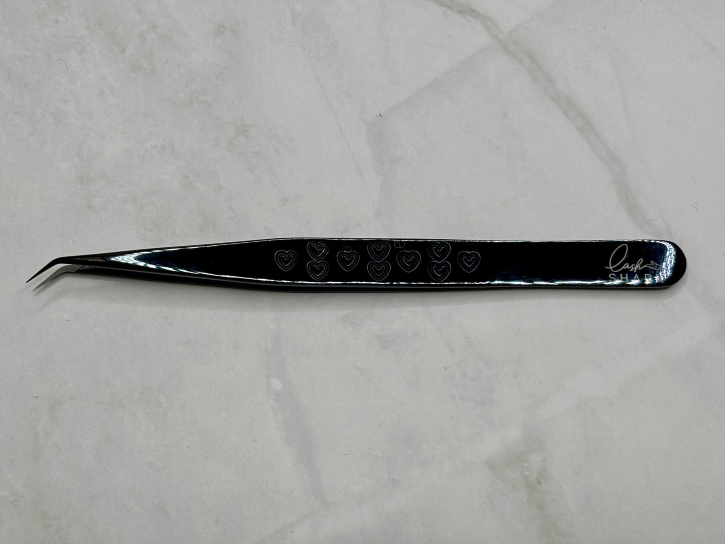 Fiber Tip tweezers - all black