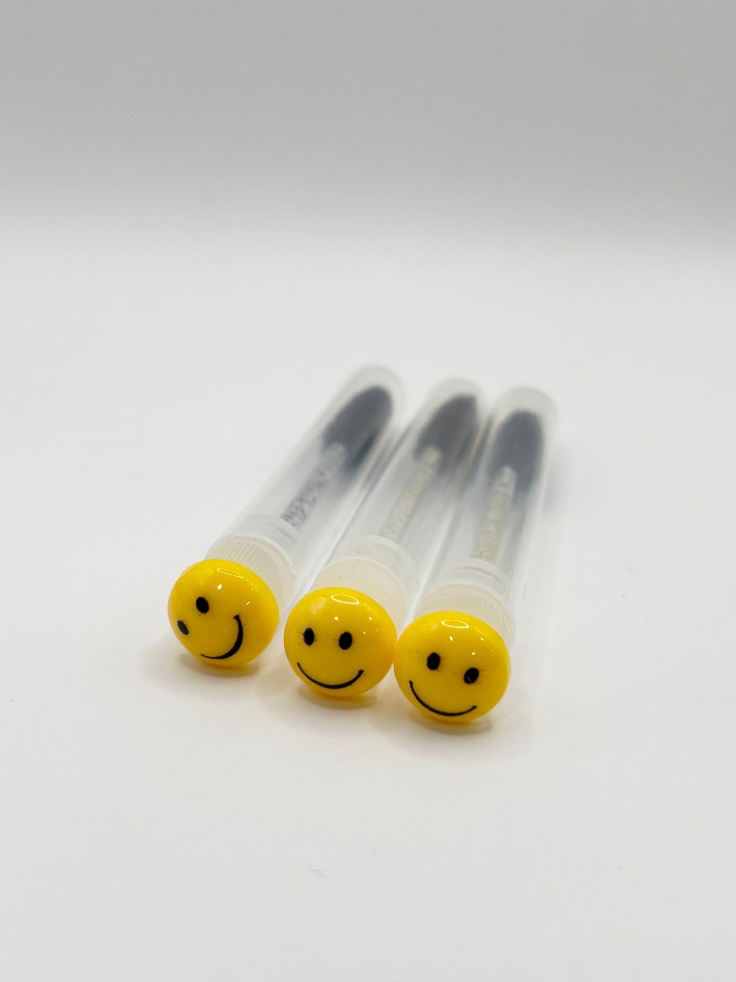 Lash Extension Spoolie Brush with Cover / Price for 1  - smiley faces