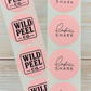 2” Round Custom Logo or Image Sticker — Priced Per Label