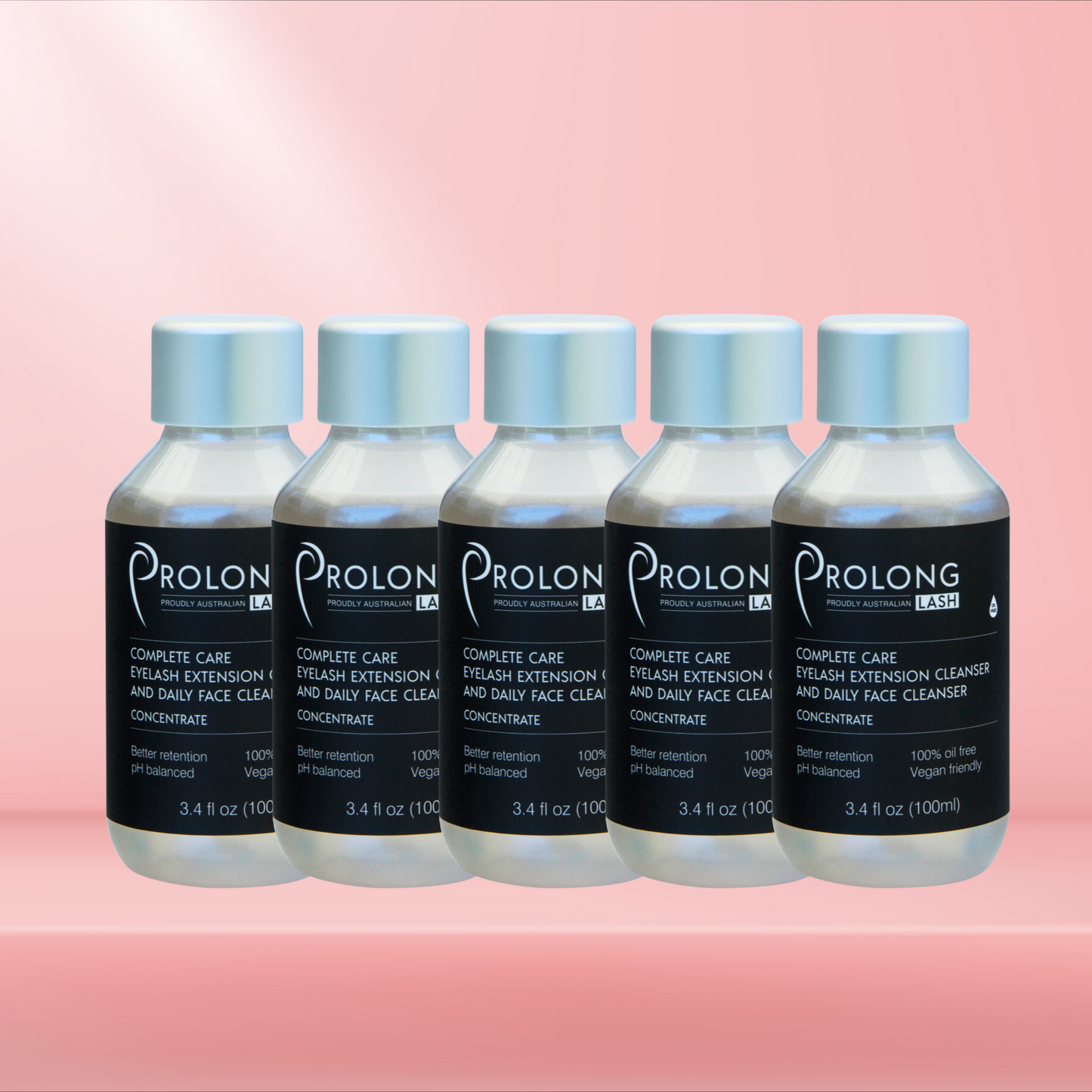 Prolong Eyelash Extension Cleanser Concentrate - 5 pack