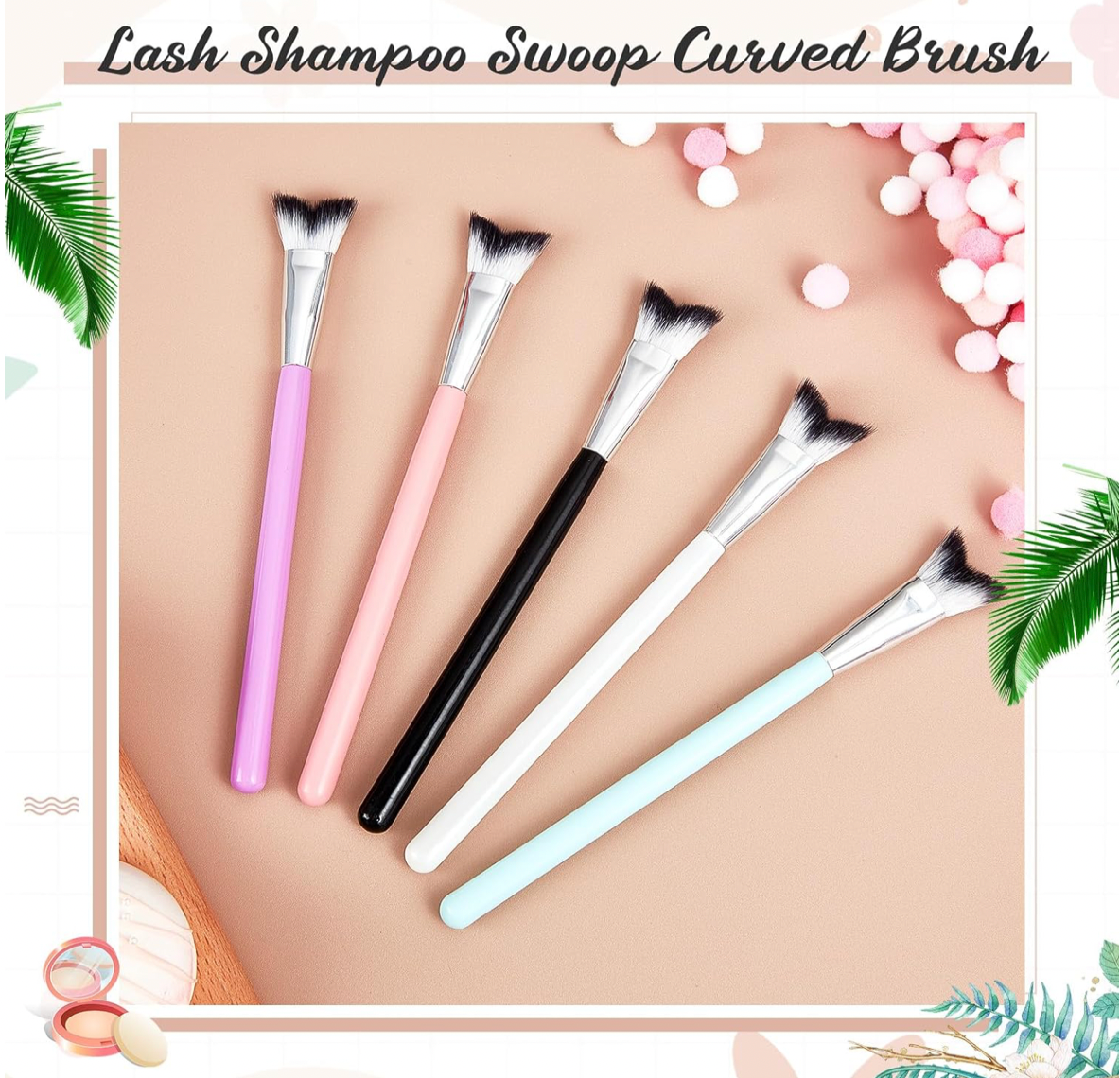 Lash Shampoo Swooped Cleansing Brush