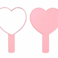 Pink Heart Hand Mirror