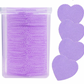 Glue Nozzle Wipes / Lilac Hearts with case, 200 pcs
