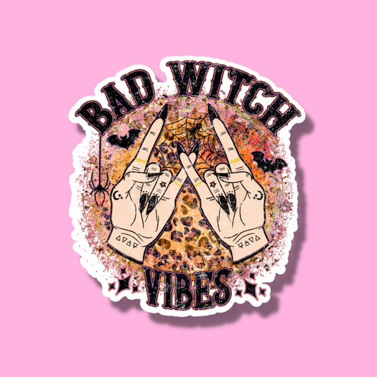 STICKER- BAD WITCH WIBES