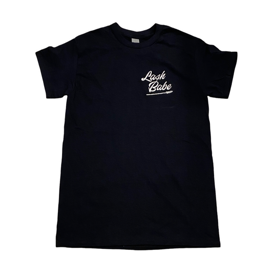 T-SHIRT - LASH BABE ( relaxed fit, embroidery)