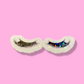 STICKER - FLUFFY LASHES | 2.5x 0.5" | WATERPROOF | HOLOGRAPHIC | PRICE FOR 1 STICKER