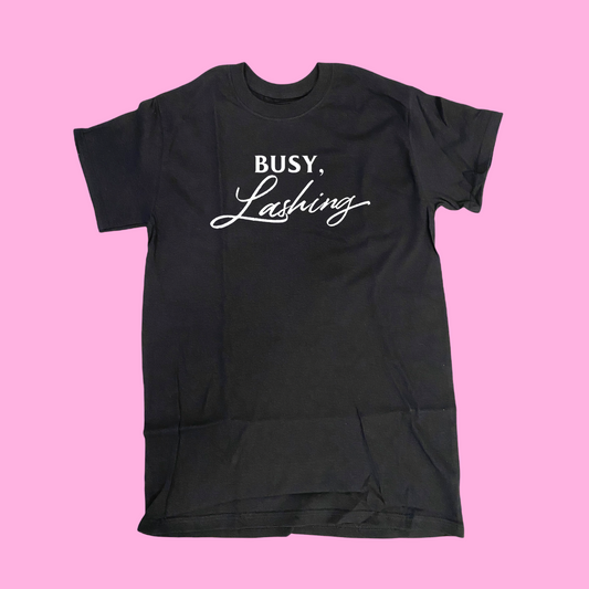 T-SHIRT - BUSY, LASHING ( relaxed fit, print)