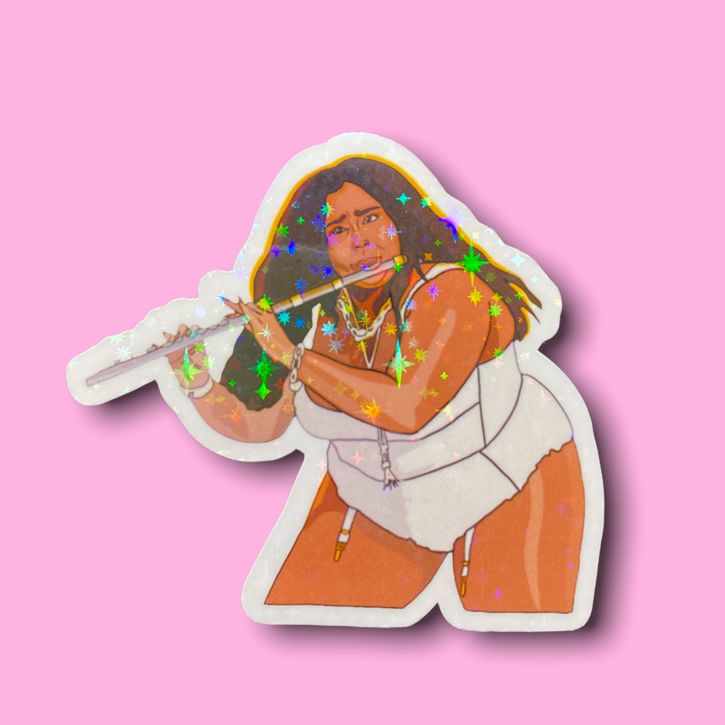 STICKERS  - LIZZO- BUNDLE | WATERPROOF | HOLOGRAPHIC | PRICE FOR 1 STICKER | 3 x 2.5"