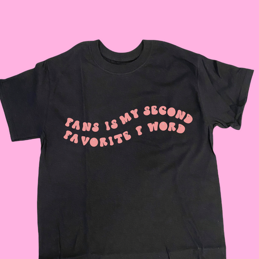 T-SHIRT - FAVORITE F WORD( relaxed fit )