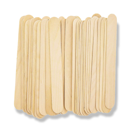 Large Wooden Wax Sticks ( 10 pcs)