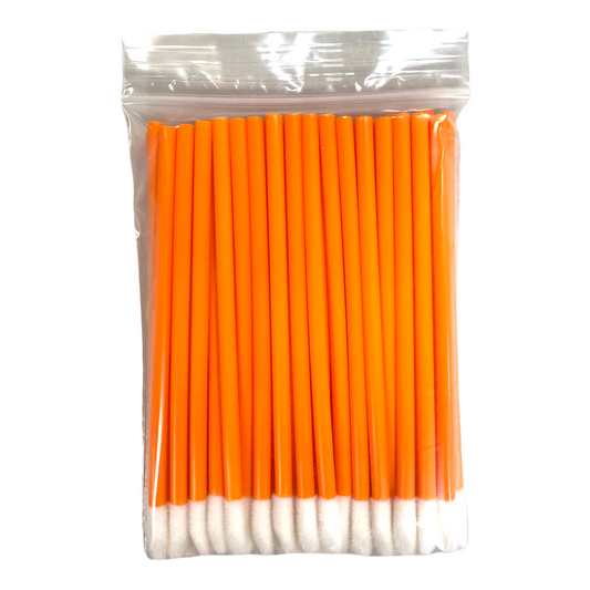 Orange Disposable Lip Gloss Applicators (50 pcs)