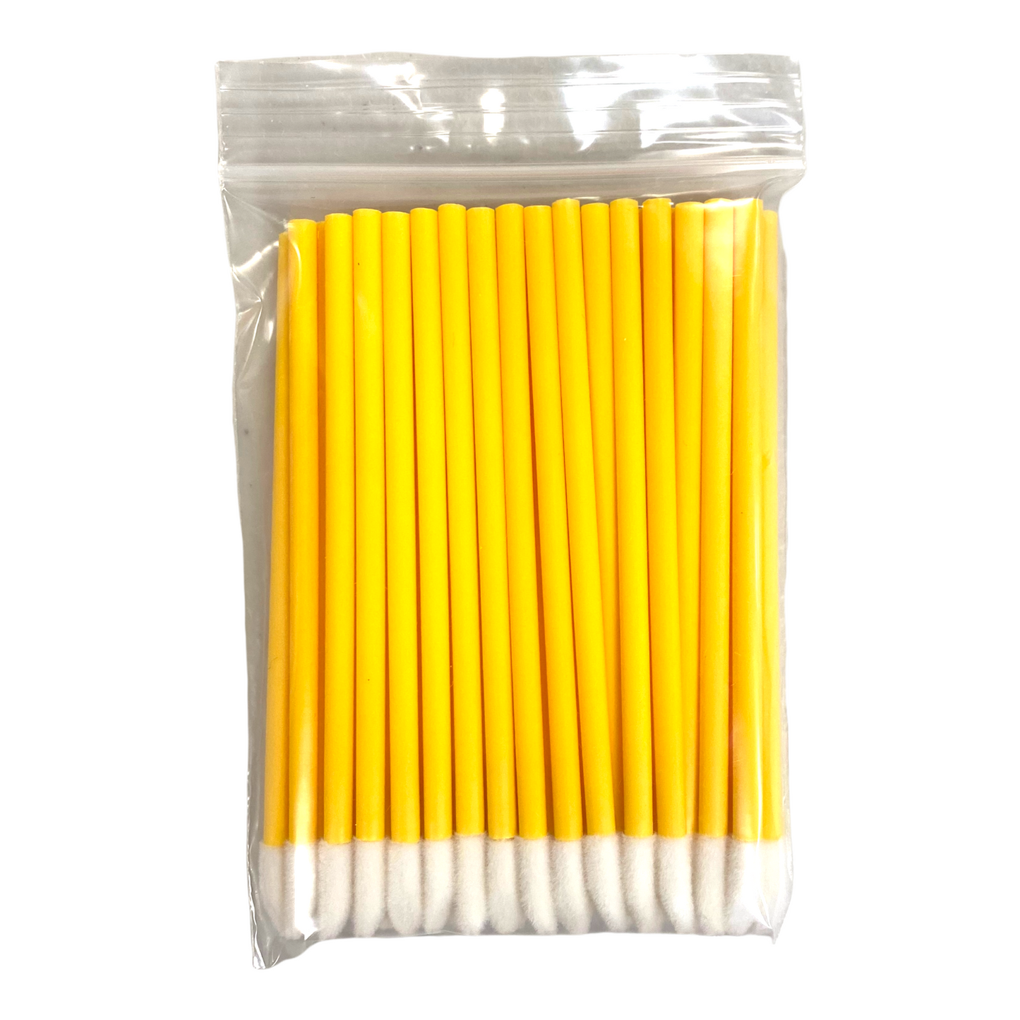Yellow Disposable Lip Gloss Applicators (50 pcs)