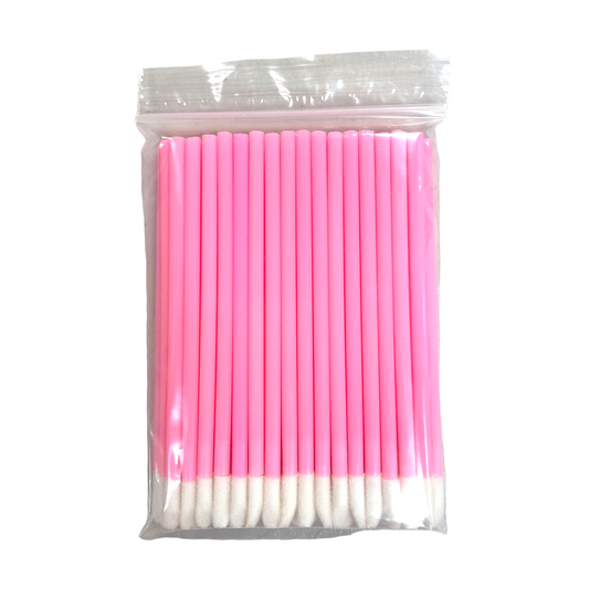 Pink Disposable Lip Gloss Applicators (50 pcs)