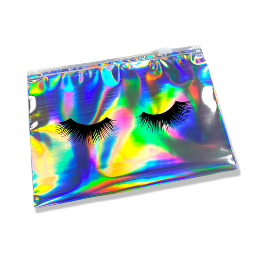 Silver Small Makeup Pouches